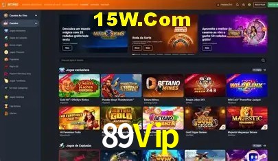Benefícios VIP na 89Vip